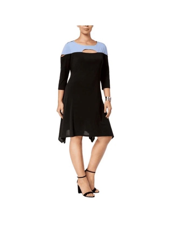 NY Collection Dresses & Skirts - NY Collection Cutout A-Line Dress - 
Size 1X
